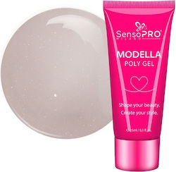 Polygel Modella Sensopro Mailand Cappuccino Glo...
