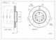 Disc De Frână Partea Din Față Mazda CX7 2.2dt 09 Aerisit 7t4z1125a