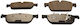 Mercedes Brake Pads Front W166 X166 GL ML 11 Quaro Silver Ceramic