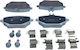 Τακάκια Φρένων Mercedes Πίσω Gle 2 0-3 0 4-matic 18 2621501