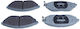 Chevrolet Funke Vorderseite Bremsbelag 10 2526801