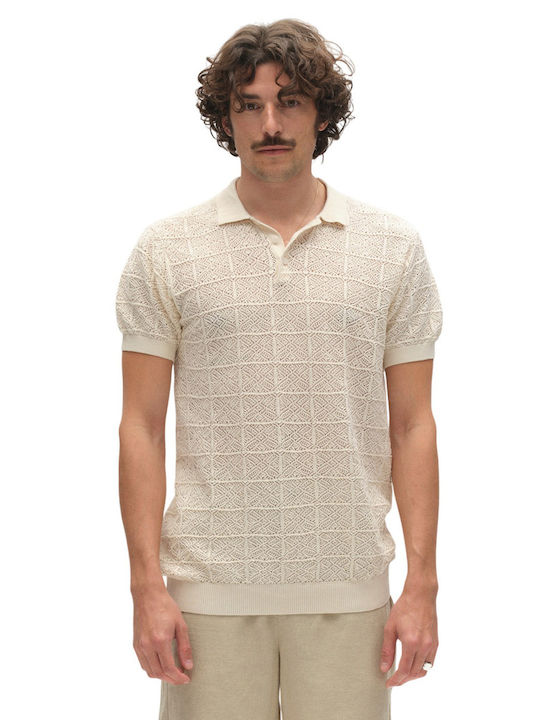 Gabba Polo Μπλούζα Κοντομάνικη Beige