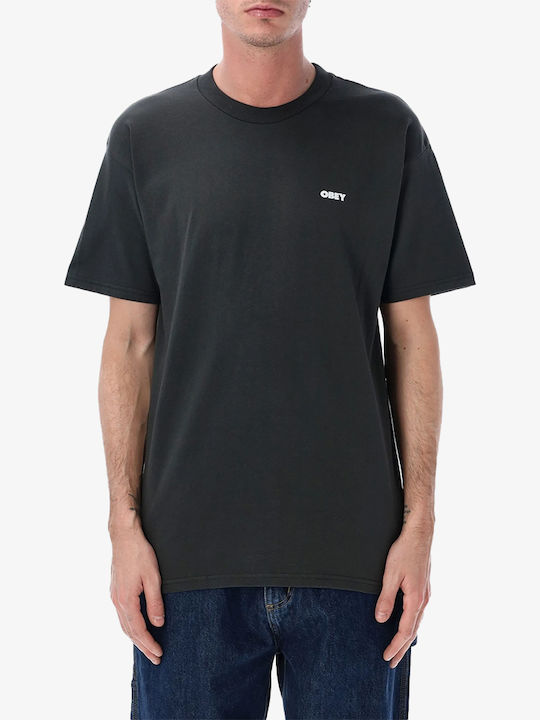 Obey T-shirt Vintage Black