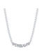 Luca Barra Necklace Made of Steel