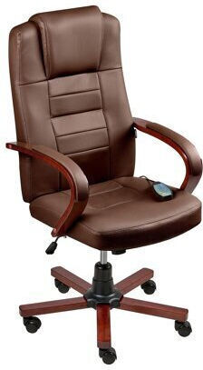 Epipla1.gr Berwyn 855 Office Chair Massage with Adjustable Arms Dark Brown
