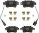 Back Brake Pads Fiat Punto Punto Evo Punto Evo 0.9-1.6d