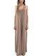 Summer Maxi Dress Beige