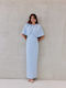 Maxi Evening Dress Baby Blue