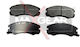 Opel Frontera Vorderseite Bremsbelag 986424366