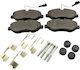 Nissan Cabstar Vorderseite Bremsbelag 2 Sensoren D1060-mb60a