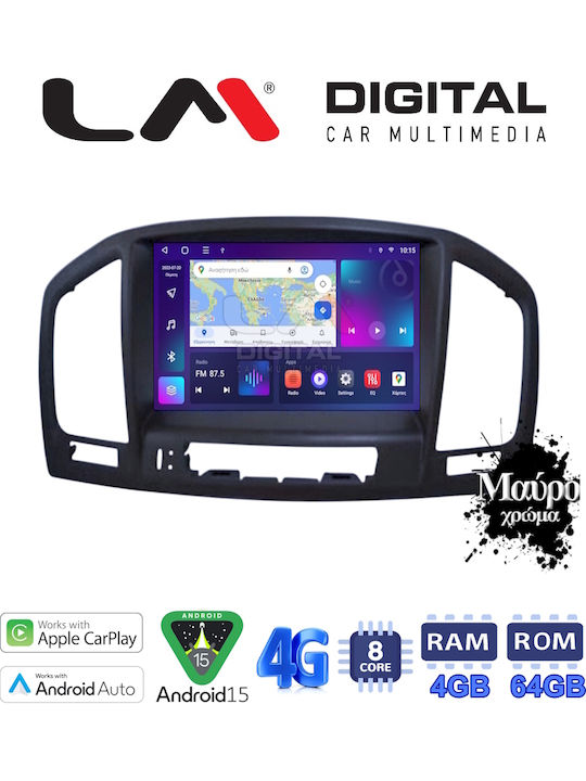 LM Digital Автомобилна Аудио Система За Opel Insignia 09>13 (Bluetooth/USB/Вграден Wi-Fi/GPS)