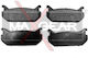 Τακάκια Φρένων Mazda Πίσω 626 92 13.0460-5973.2