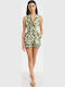 Women's One-piece Jumpsuit Ecru