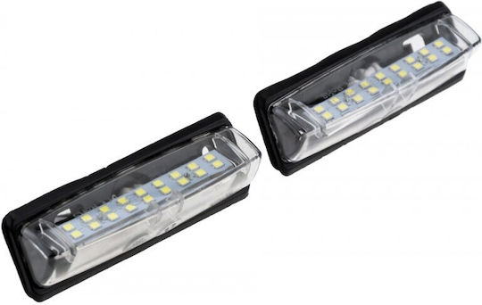 License Plate Lighting Toyota Avensis Verso 2001-2011 2.0l MPV Toyota Camry Saloon 2006-2014 3.5l Sedan Toyota Camry Saloon 2006-2014 2.4l Sedan