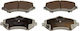 Front Brake Pads for Jeep Wrangler Voyager 07- Dodge Mdb3000