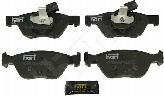 Front Brake Pads for Multipla 1.6 16v 99 0009950778