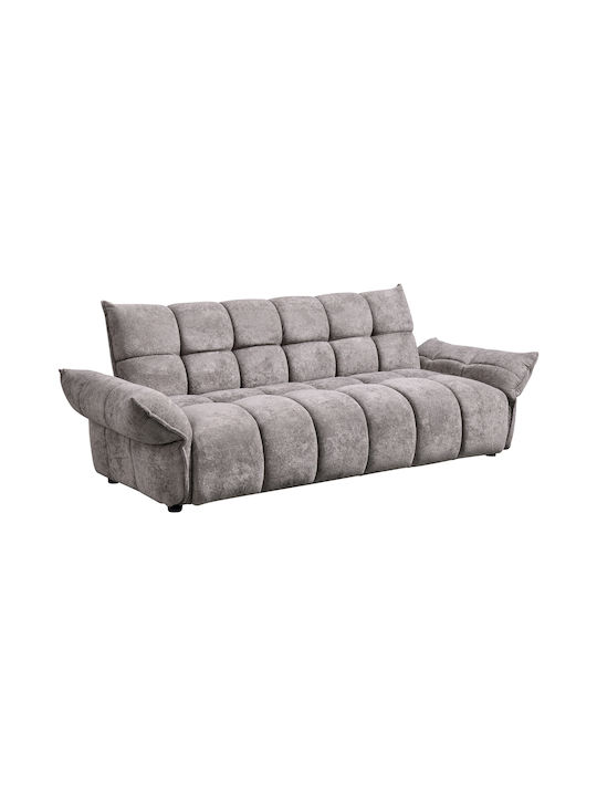 Melu Three Seater Sofa Bed Grey 240x90x85cm