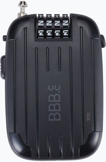 Bbb Cycling Minicase Xl Black Bike Lock