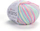 YarnArt Jeans Soft Colors Μεικτό Ροζ Γαλάζιο Κί...