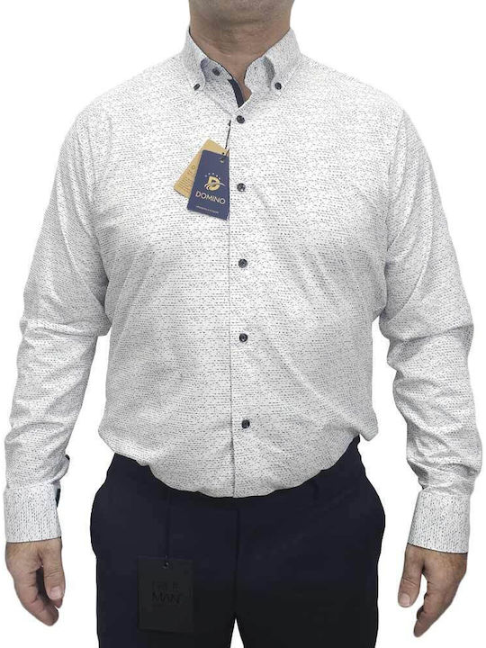 Long Sleeve Shirt in Regular Fit White