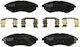 Front Brake Pad Set Kalos 1.2-1.4 03 96534653