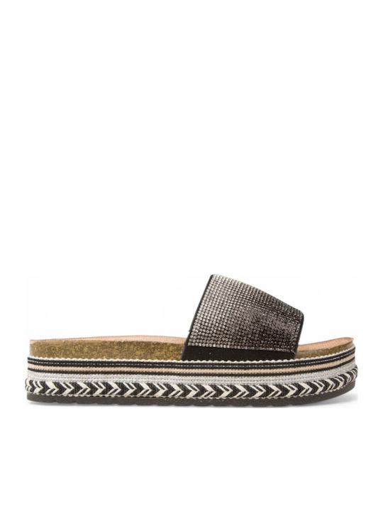 Women's Flat Sandals Black