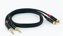 Master Audio 56201-870 6.3mm male - RCA male 1m Master Audio 56201-870 6.3mm male - RCA male 1m