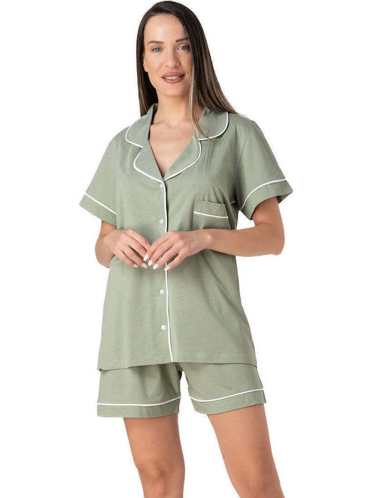 Relax Lingerie Καλοκαιρινό Γυναικείο Σετ Πιτζάμ...