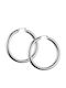 Verorama Earrings Hoops Made of Steel