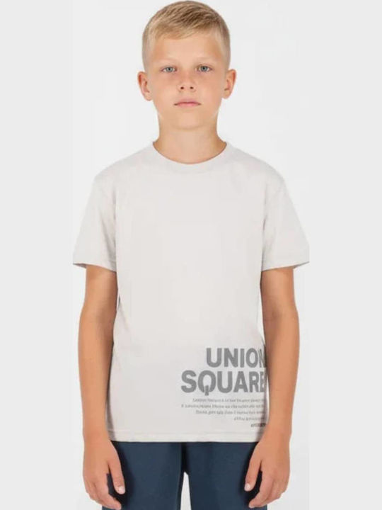 Joyce Παιδικό T-shirt Γκρι