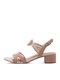 Fabric Sandals Pink