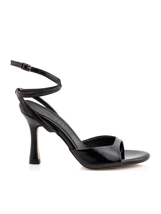 Boxer Leather Sandals Black