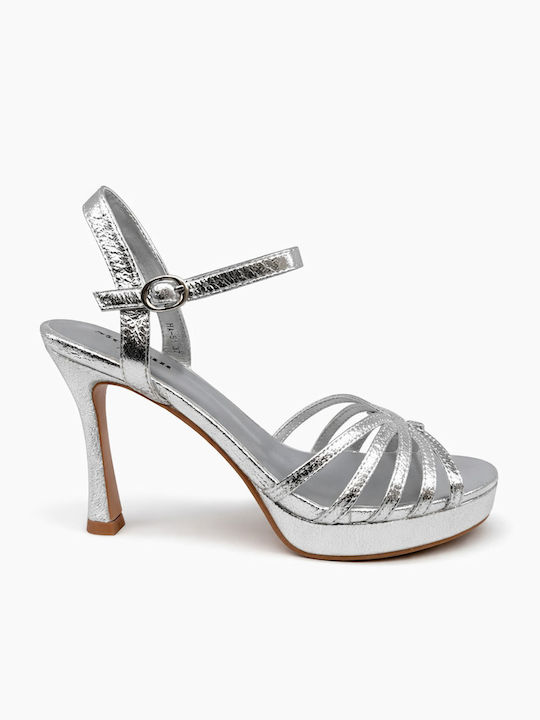 Stephan Shoes Πέδιλα Ασημί