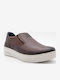 Loafers Bărbătești Din Piele În Culoare Maro