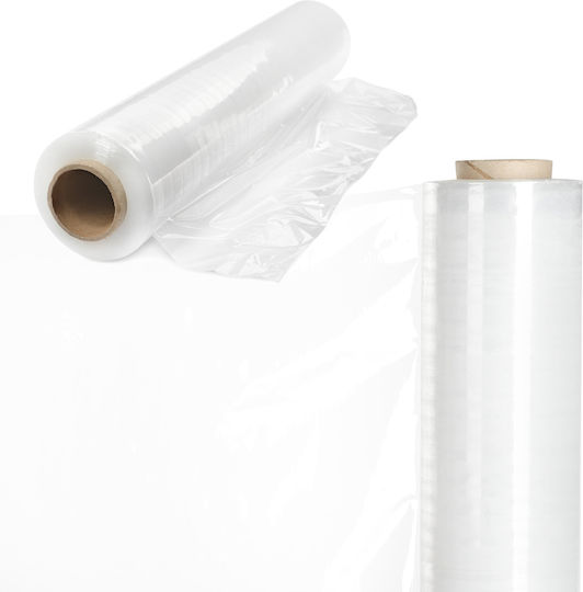 Film Elastic XL Stretch 2.5kg Transparent Puternic Opac Clar Rola