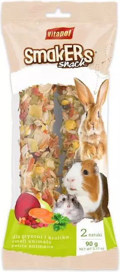 Vitapol Smakers Vegetable Treats Rodents Rabbits In Foil 90 G 6 Pcs Display