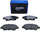 Front Brake Pad Honda Insight 09 Jazz City 08-/cr-z 10 Quaro Silver Ceramic