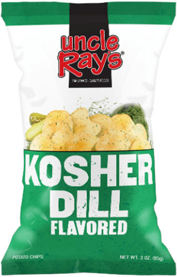 Uncle Ray's Chips With Kosher Dill Flavor 120gr