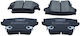 Спирачни Накладки Отзад Dodge Challenger Charger 3 6-6 4 07 2220901