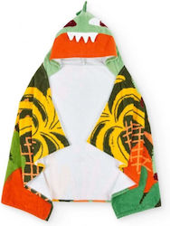 Poncho Towel Boys Dino Tuc Tuc