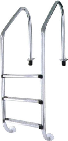 Oxygon Standard Σκάλα Πισίνας από Ανοξείδωτο Ατσάλι 4.2x4.2εκ.