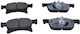 Quaro Bremsbelag Vorderseite Opel Adam Corsa 1.0-1.4 14 Silber Keramik