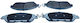 Nissan Front Brake Pads for Murano 14 2558903