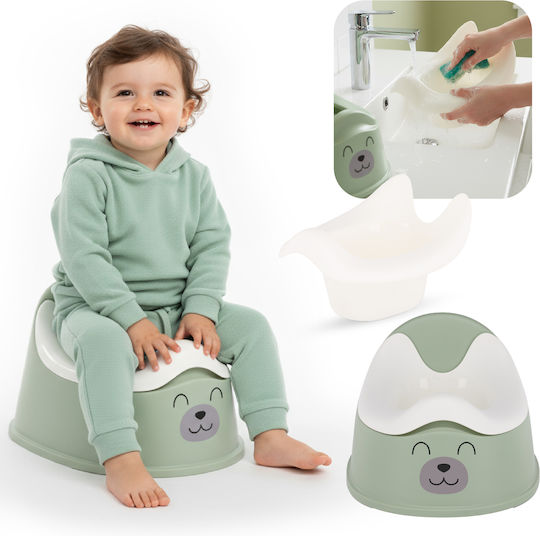 Sun Baby Clasic Toaletă Pentru Copii Verde Până la 15kg
