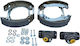 Set De Saboți De Frână Plăcuțe De Frână Și Discuri De Frână Auto Citroën AX - AX Saxo 91-03 Kit Complet Cilindri 0 204 114 028