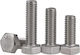 Inox Βίδα Εξάγωνη Inox με Διάμετρο M5 και Μήκος 50mm
