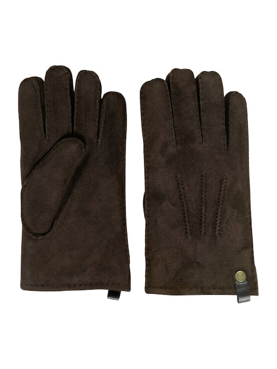 Van Buren Schwarze Herren Leder-Handschuhe