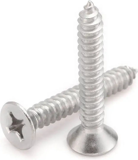 Inox Винт За Ламарина Inox Дин 7982