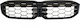BMW 3 G20 G21 2019 Front Grille LCI Diamond Black Without Camera Hole