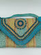Straw Women's Envelope Turquoise